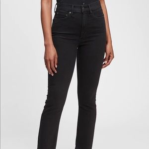 Gap cigarette high rise jeans